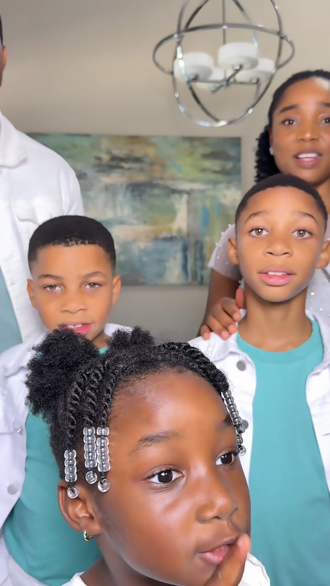 White and mint is such a gentle but cute color. 

All outfits linked to previous post.

#LTKStyleTip #LTKFamily #LTKKids