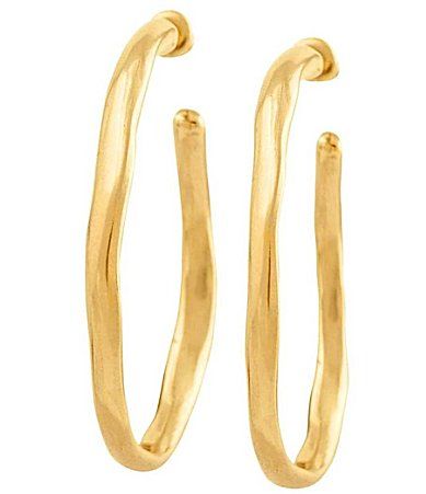 UNOde50 Ohmmm Hoop Earrings - Gold | Dillards