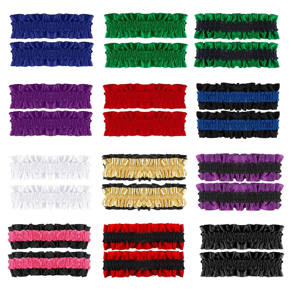 Roaring 20s Armband Garter, 4 Pcs Sleeve Garters, Sleeve Shirt Holder Garters Belt Costume Anti S... | Amazon (US)