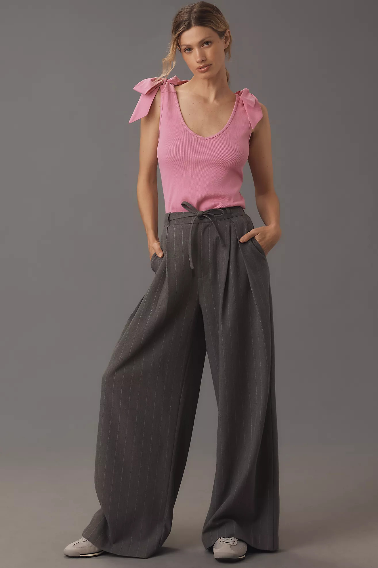 The Rafaela Bow-Tie Tank by Maeve | Anthropologie (US)