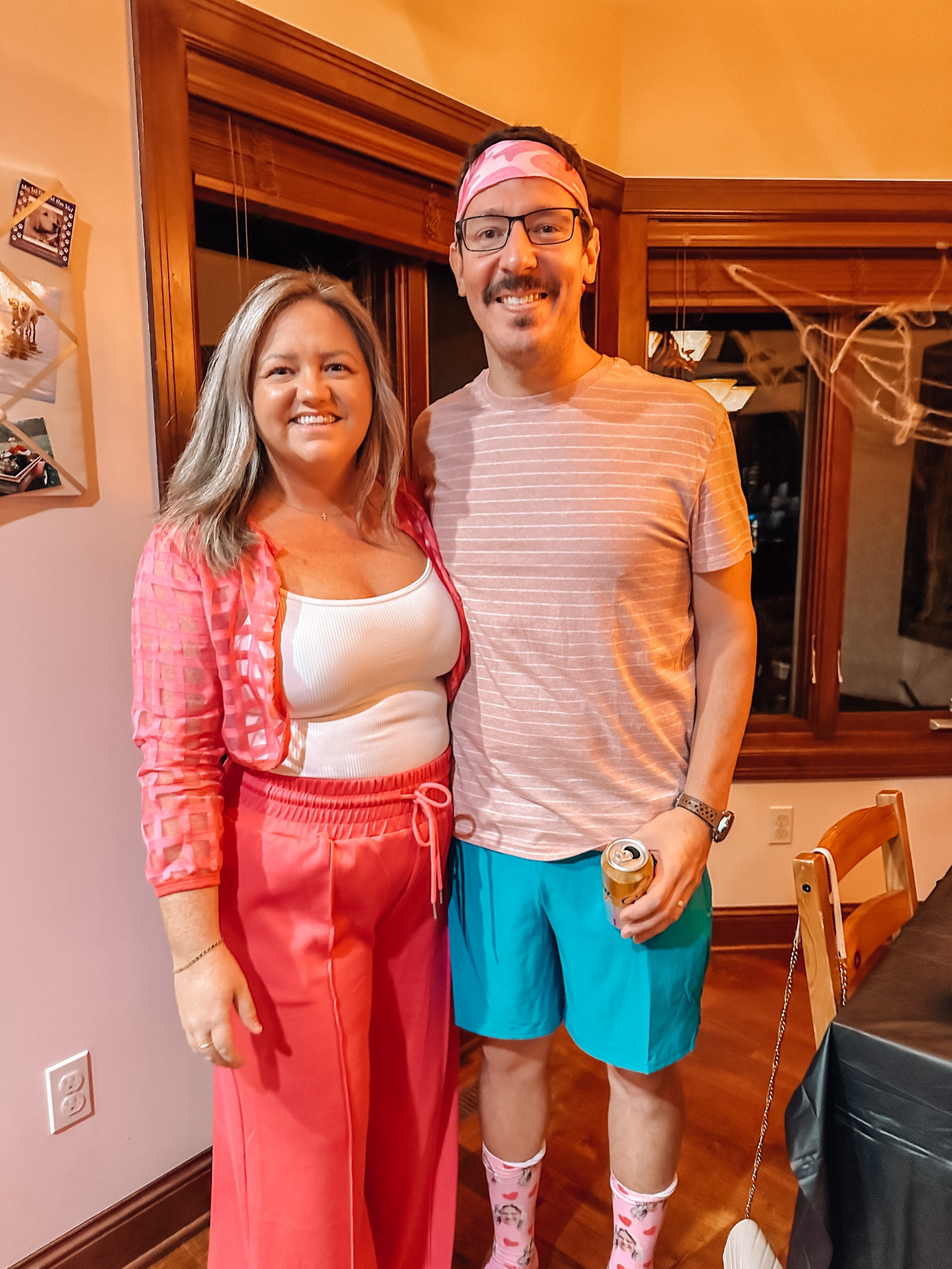 Barbie Ken Amazon target find finds curvy curves women men running everyday style styles white bodysuit  hot pink wide leg pants costume party couples costumes 

#LTKHalloween #LTKmidsize #LTKparties