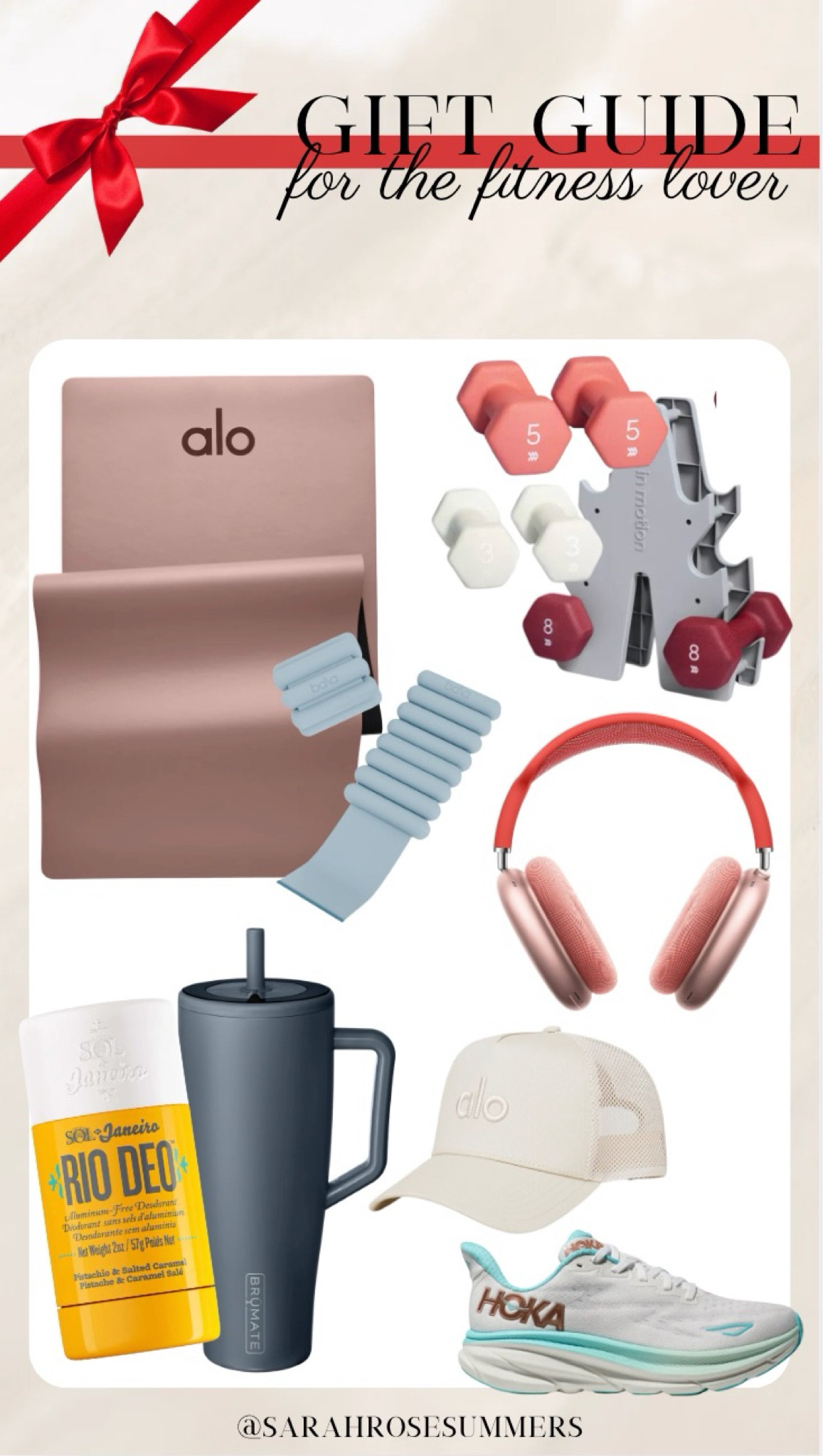 Gift guide for the fitness lover 

#LTKGiftGuide #LTKActive #LTKFitness