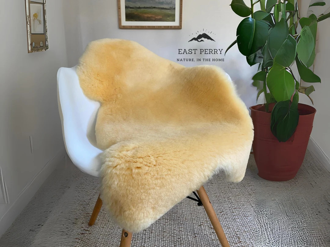 Medical Sheepskin, Relugan Sheepskin, Extra Soft Sheepskin Rug, Golden Nursery Sheepskin, Natural... | Etsy (US)