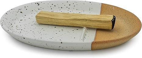 Bursera Oval Smudging Plate, Tree Planted with Every Order, Terracotta Smudging Plate for White S... | Amazon (US)