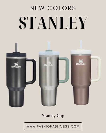 Absolutely loving these new shades in the Stanley tumbler! Shop these new shades today before they run out!! 
#Stanleytumbler #tumbler

#LTKGiftGuide #LTKunder50 #LTKFind