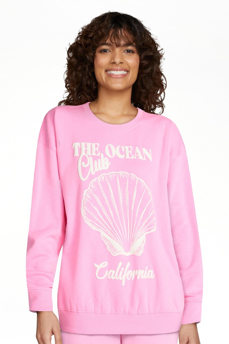 No Boundaries Graphic Crewneck Sweatshirt, Women's and Women's Plus Sizes XXS-4X | Walmart (US)