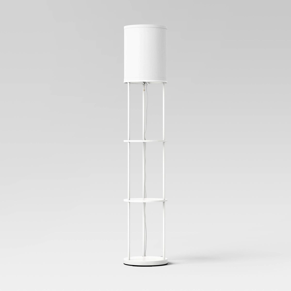 Shelf Floor Lamp White (Light Bulbs Not Included) - Room Essentials\u2122 | Target