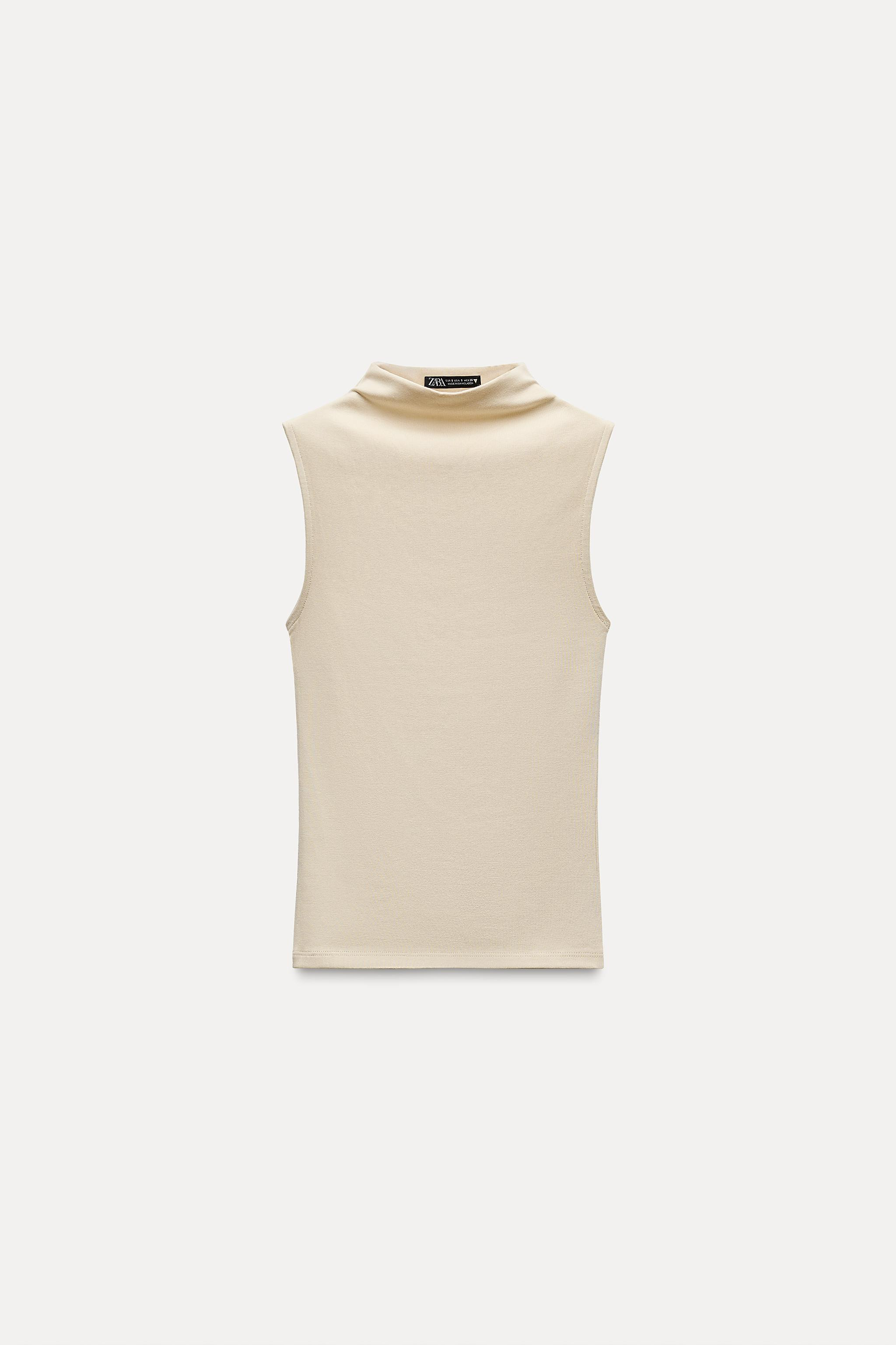 COTTON MODAL TOP | Zara US