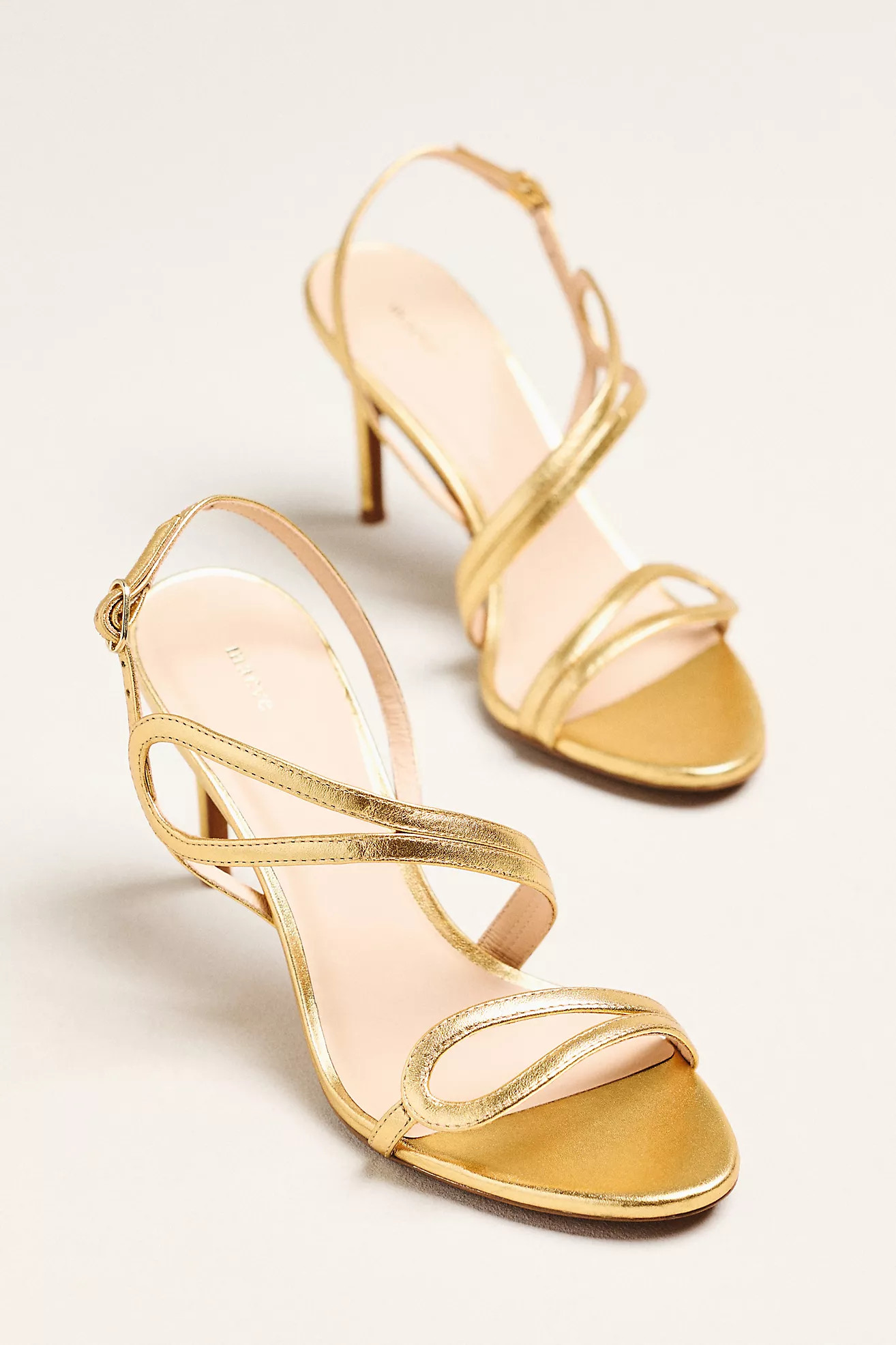 Maeve Loopy Ankle Wrap Heels | Anthropologie (US)