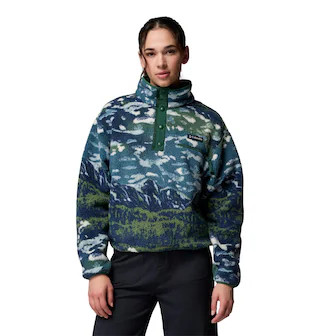 Columbia   Helvetia II Cropped Half-Snap Fleece Pullover - Women's | REI