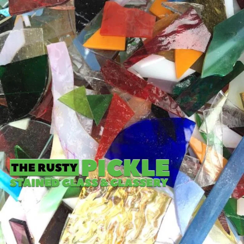 Colored Scrap Stained Glass You'll Love. - Etsy | Etsy (US)