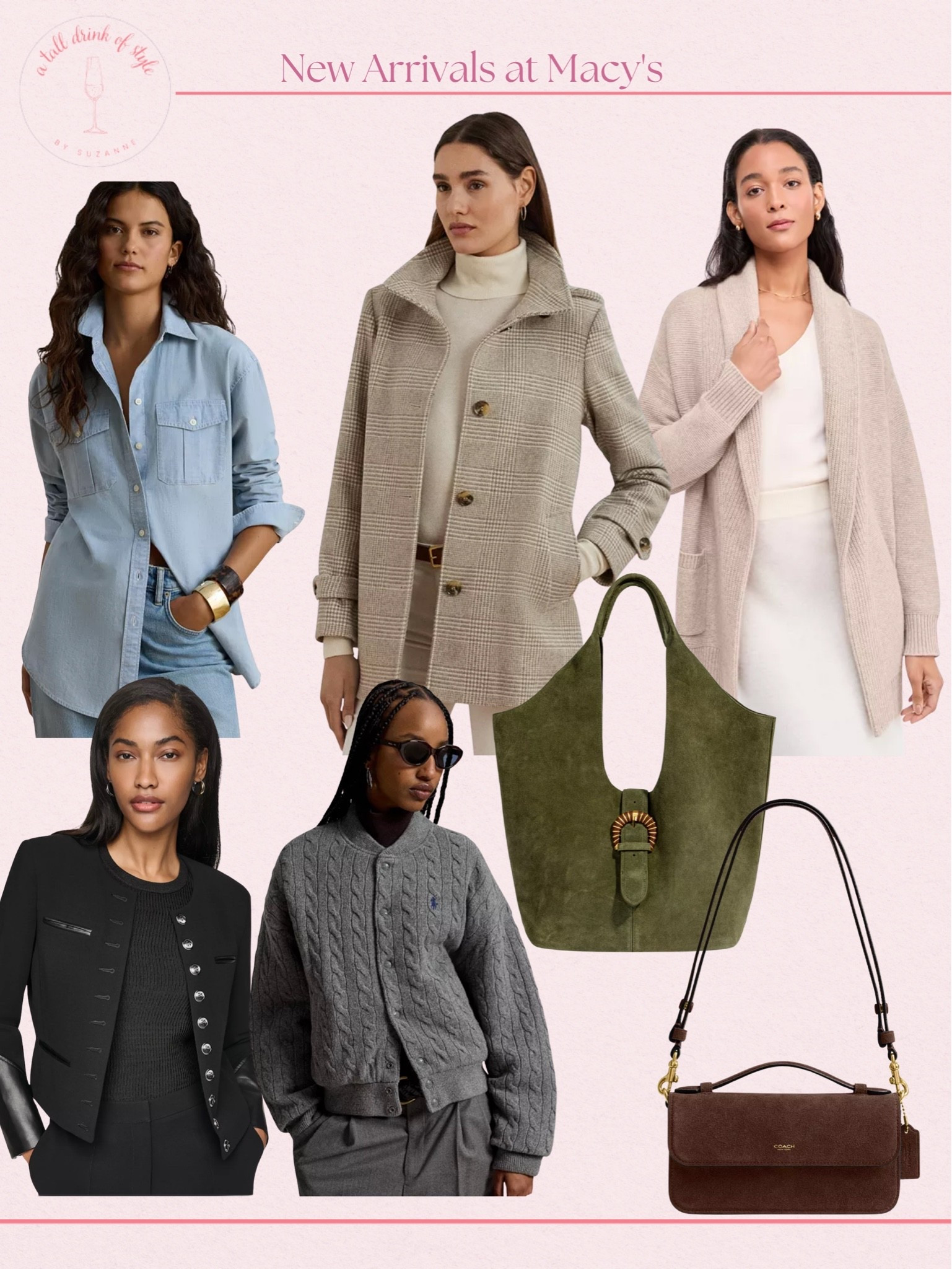 New arrivals at Macy’s! 

CLICK THE PHOTO TO SHOP! || fashion over 50, over 50 stylish outfits, fall fashion, fall outfit ideas, fall fashion 2026, ad, fall outfits, cute fall outfits, fall outfits 2026, fashion blog, style blog, tall fashion, tall girl outfits, tall style, beauty over 50, timeless classic outfits

#LTKSaleAlert #LTKSeasonal #LTKTall