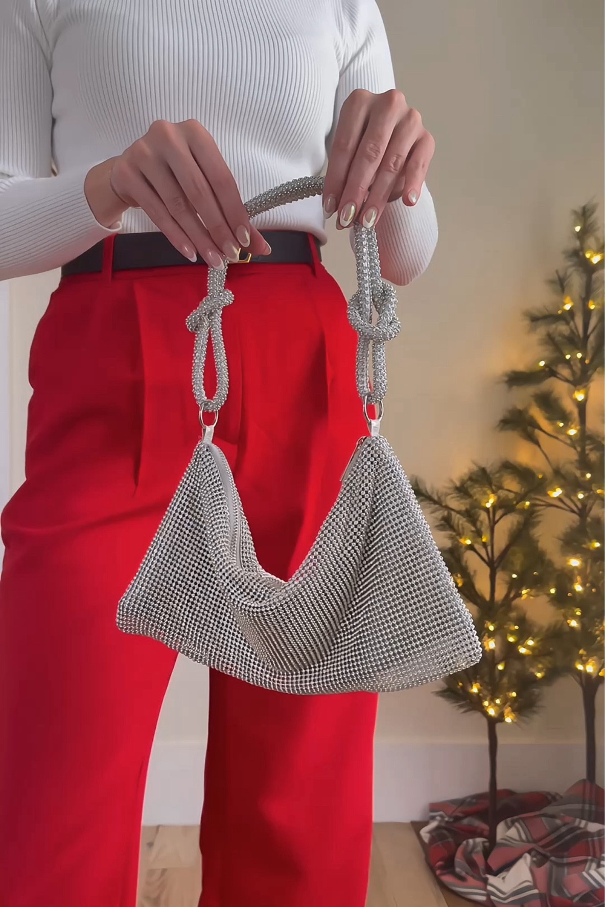 Holiday rhinestone purse to add a little glam!  

#LTKsalealert #LTKHoliday #LTKCyberWeek