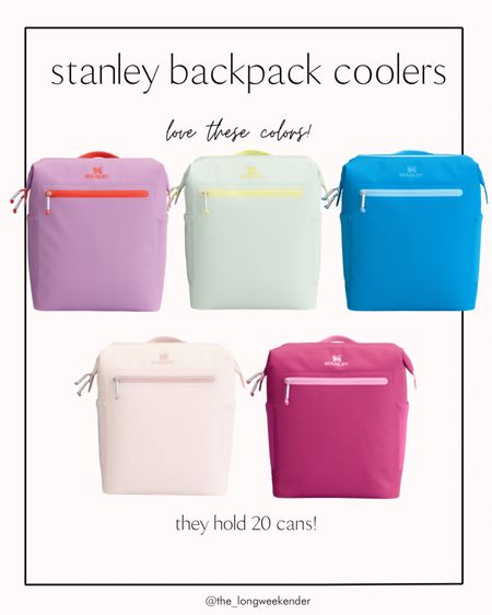 New Stanley backpack coolers!

Cooler, coolers, Stanley cooler, Stanley, summer must haves 

#LTKSeasonal #LTKGiftGuide #LTKTravel