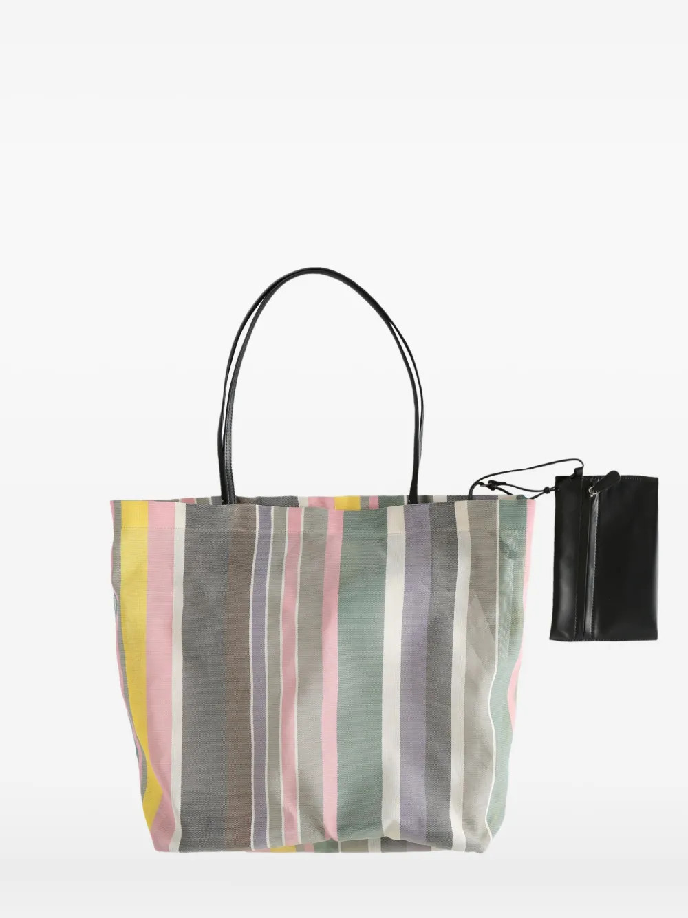 The Row mini Barn striped tote bag - MUCS MULTICOLOR COLD ANS | Farfetch Global