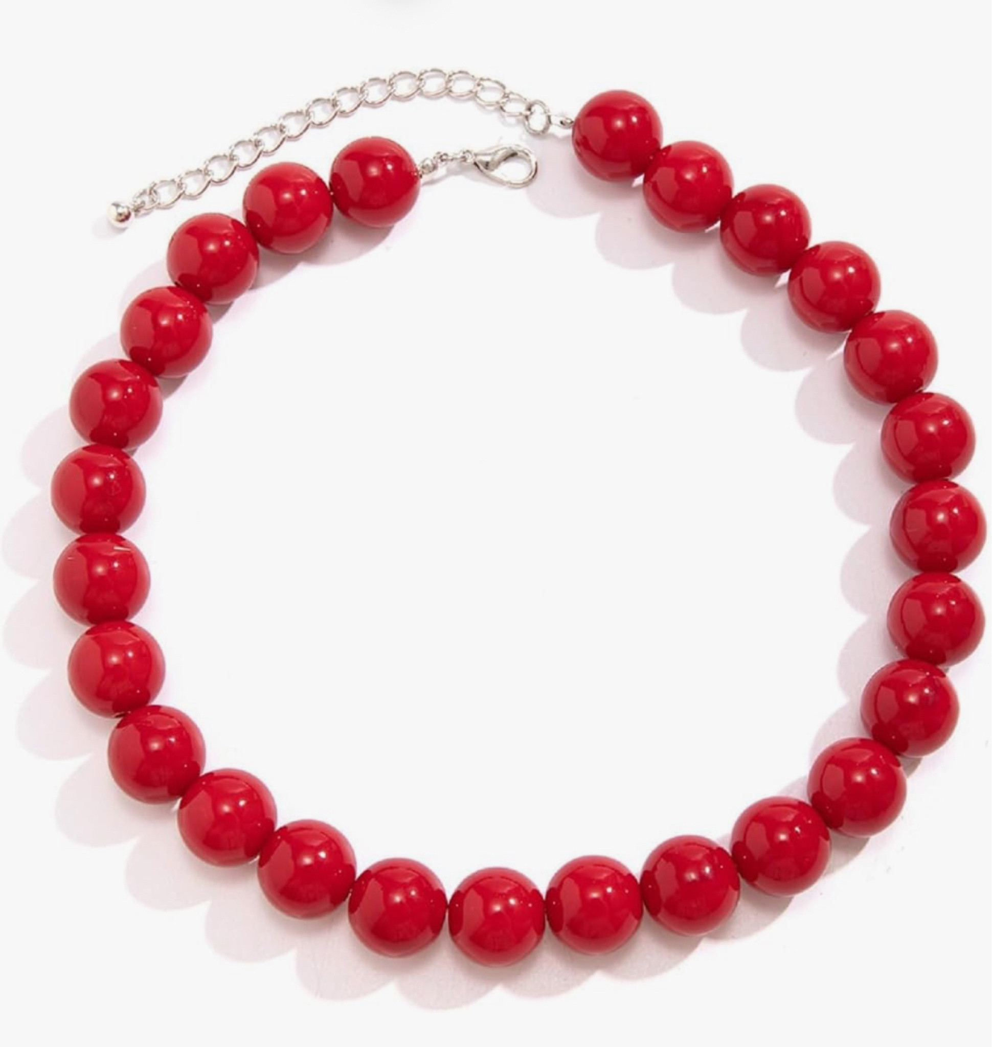 Under $10 bubble necklace for the 4th! 