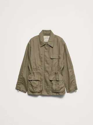 Linen Chore Coat | Banana Republic (CA)