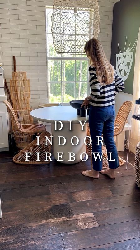 Cozy indoor centerpiece! Firebowl with an aesthetic style! Stone ceramic and fire!!

#LTKSeasonal #LTKhome #LTKGiftGuide