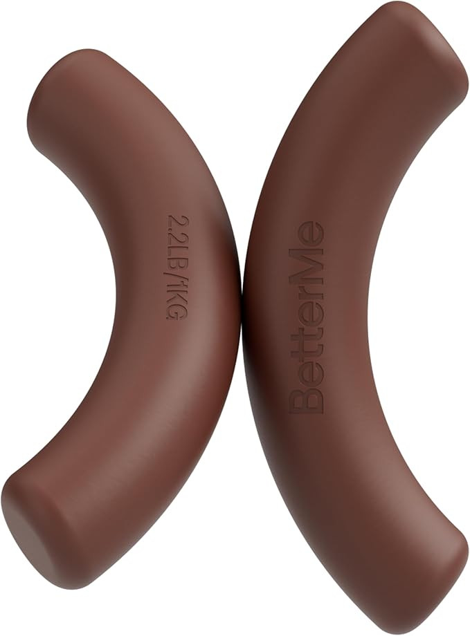 BetterMe Sculpt Dumbbells – 2.2 lb Pair Neoprene Hand Weights – Non-Slip Soft Grip Free Weigh... | Amazon (US)