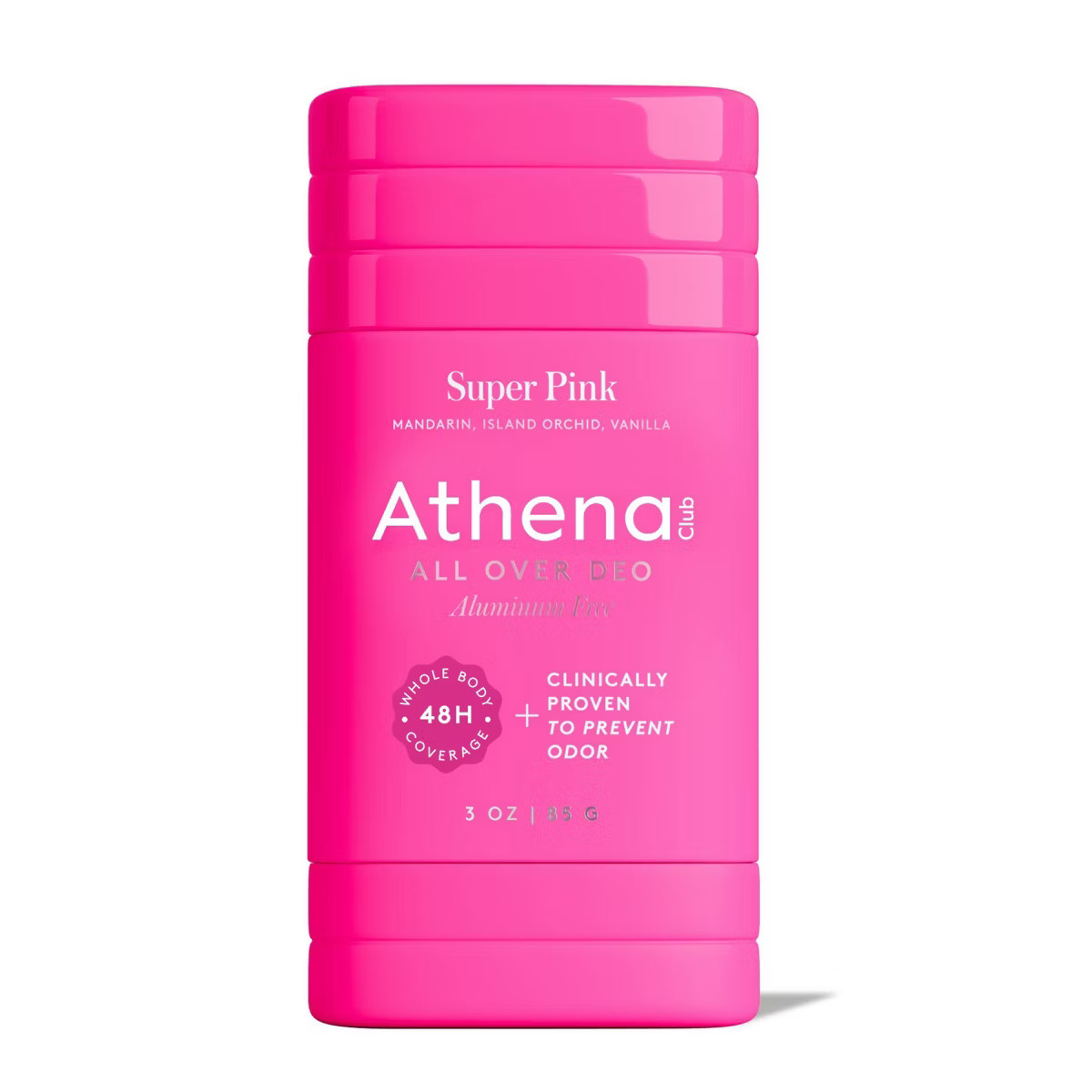 Athena Club All Over Solid Deodorant Super Pink - 3oz | Target