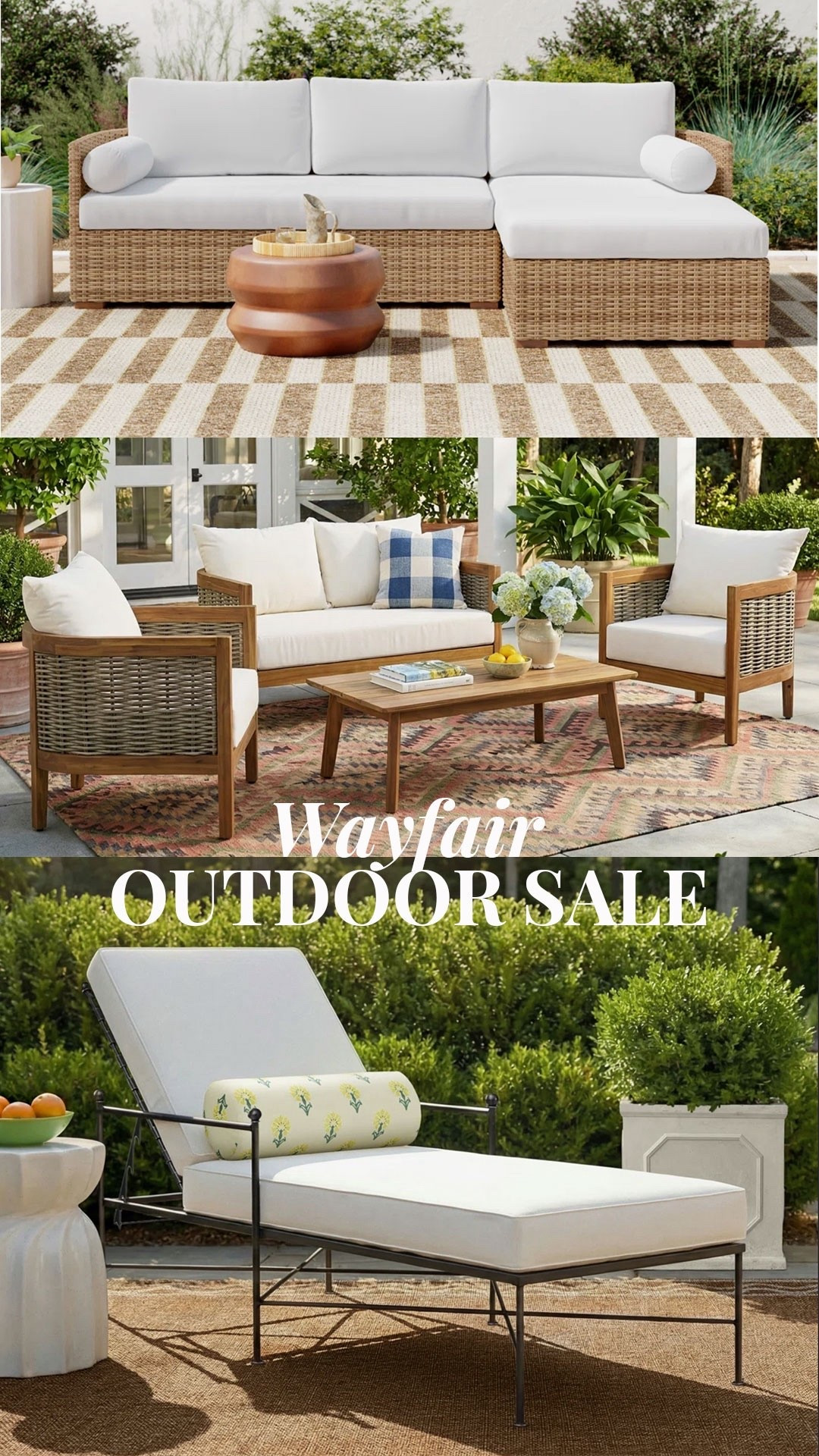 PSA: Outdoor is up to 50% off right now at @Wayfair 🌞 

#LTKHome #LTKSaleAlert #LTKSeasonal