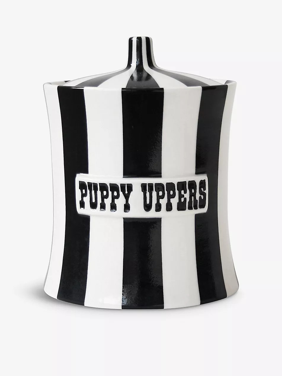 Vice Puppy porcelain canister | Selfridges