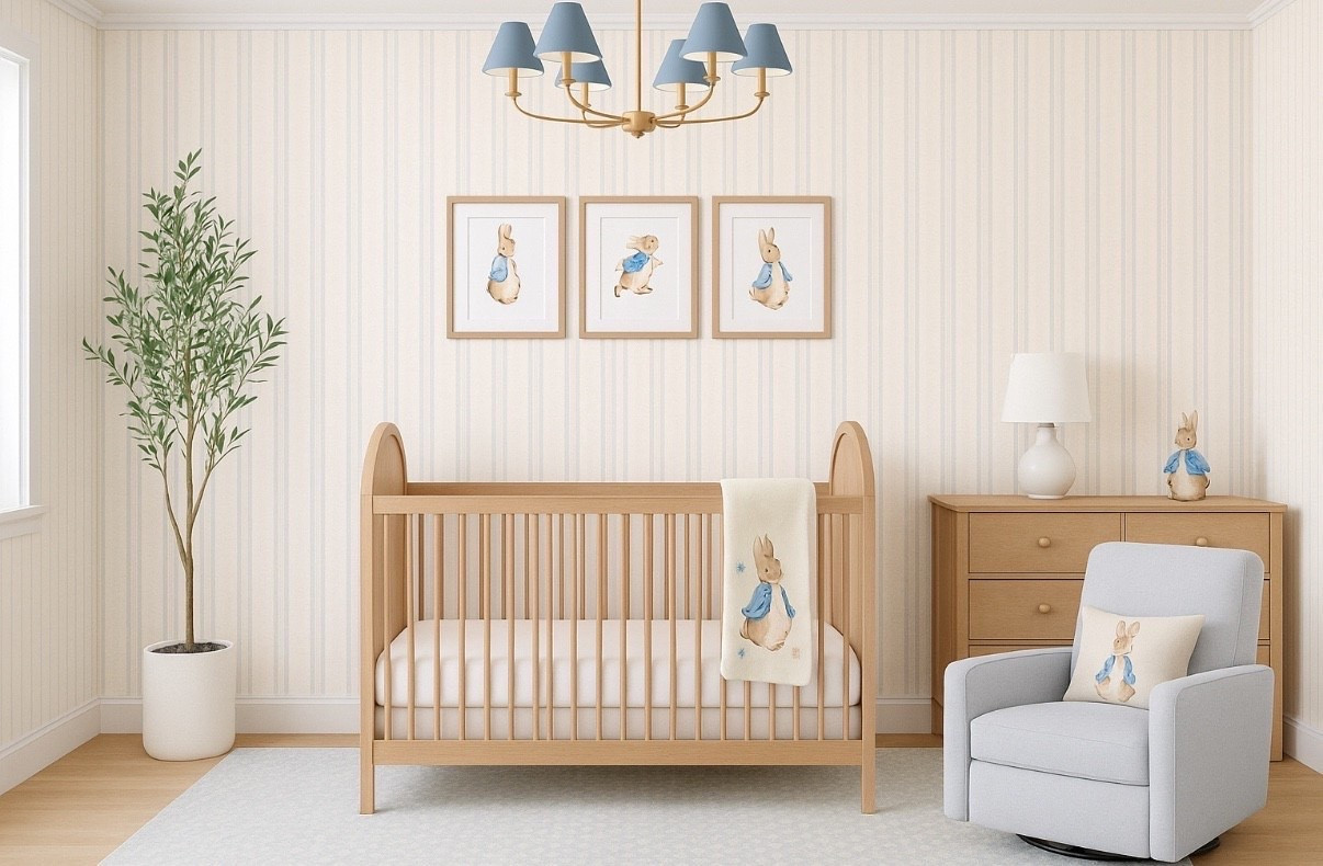 peter rabbit boy nursery 

#LTKBaby #LTKHome #LTKBump

Comment SHOP below to receive a DM with the link to this post on my LTK ⬇ https://liketk.it/5kuXl