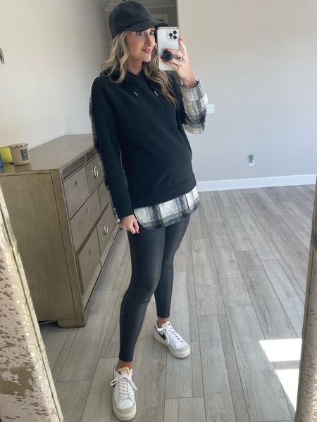 AMAZON FLANNEL
HOODIE. Size M. Comes in more colors. Comfy. Casual. Fall. Mom style. Errands. Faux leather leggings. Sneakers. Nikes 

Follow my shop @steph.slater.style on the @shop.LTK app to shop this post and get my exclusive app-only content!

#liketkit #LTKstyletip #LTKSeasonal #LTKunder50
@shop.ltk
https://liketk.it/3Q7K7

#LTKbump #LTKSeasonal #LTKunder50