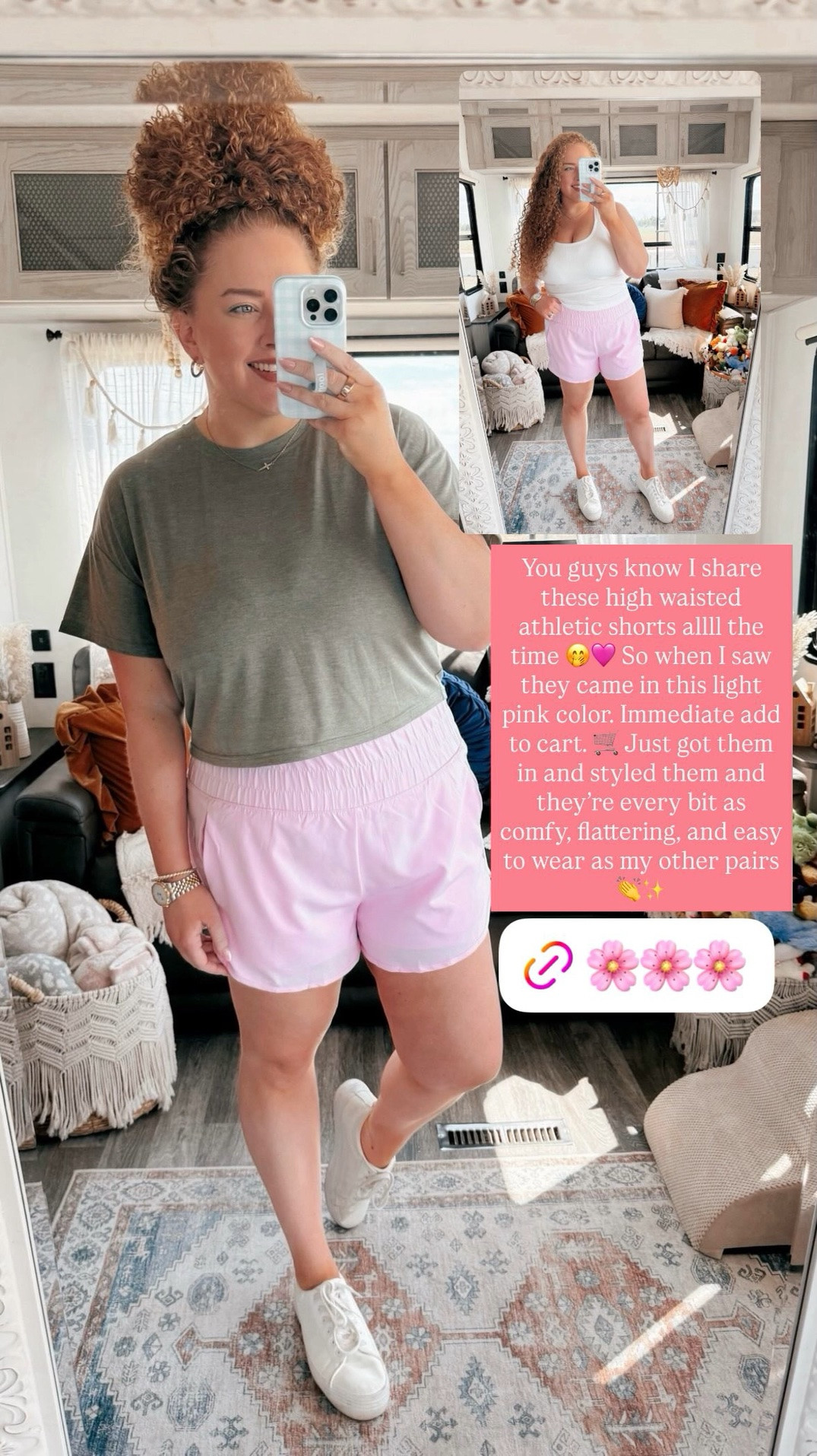 You guys know I share these high waisted athletic shorts allll the time 🤭🩷 So when I saw they came in this light pink color… Immediate add to cart. 🛒 Just got them in and styled them and they’re every bit as comfy, flattering, and easy to wear as my other pairs 👏✨ pink athletic shorts | high waisted shorts | amazon activewear | workout shorts | running shorts | gym outfit | sporty style | casual activewear | summer activewear | athletic shorts women | comfy workout clothes | pink gym shorts | everyday activewear | lounge to gym | fitness fashion | amazon fashion finds | sporty chic | hot girl walk outfit | pilates outfit | athleisure style 💗

#LTKdayinmylife #LTKootd #LTKgrwm