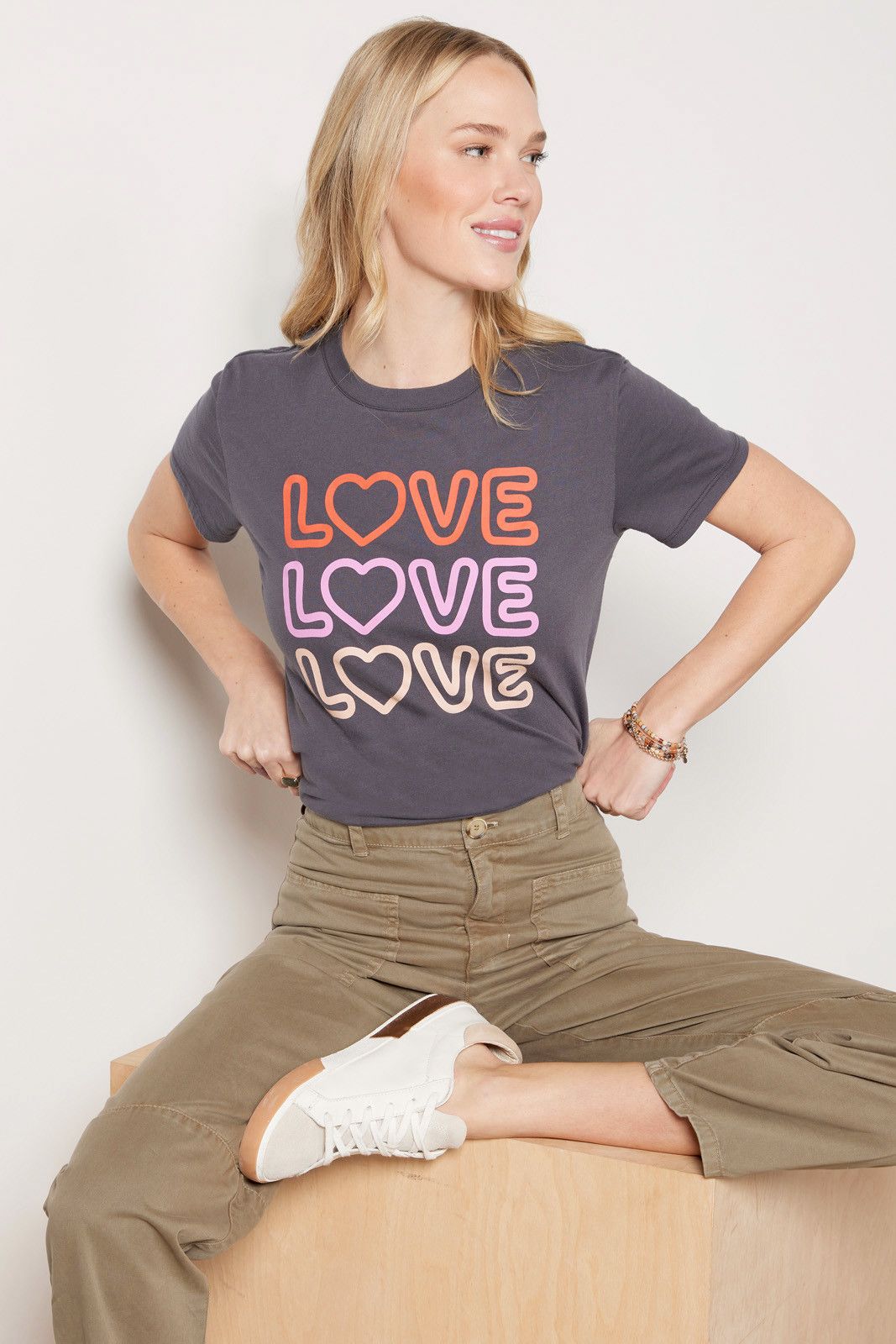 Z SUPPLY Washed Neon Love Tee | EVEREVE | Evereve