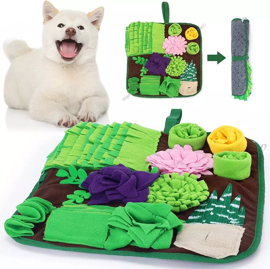 EDGEHOME PAW Hide Paw Pet Dog Treat Games Food Dispensing Hide Puzzle  Training Toy