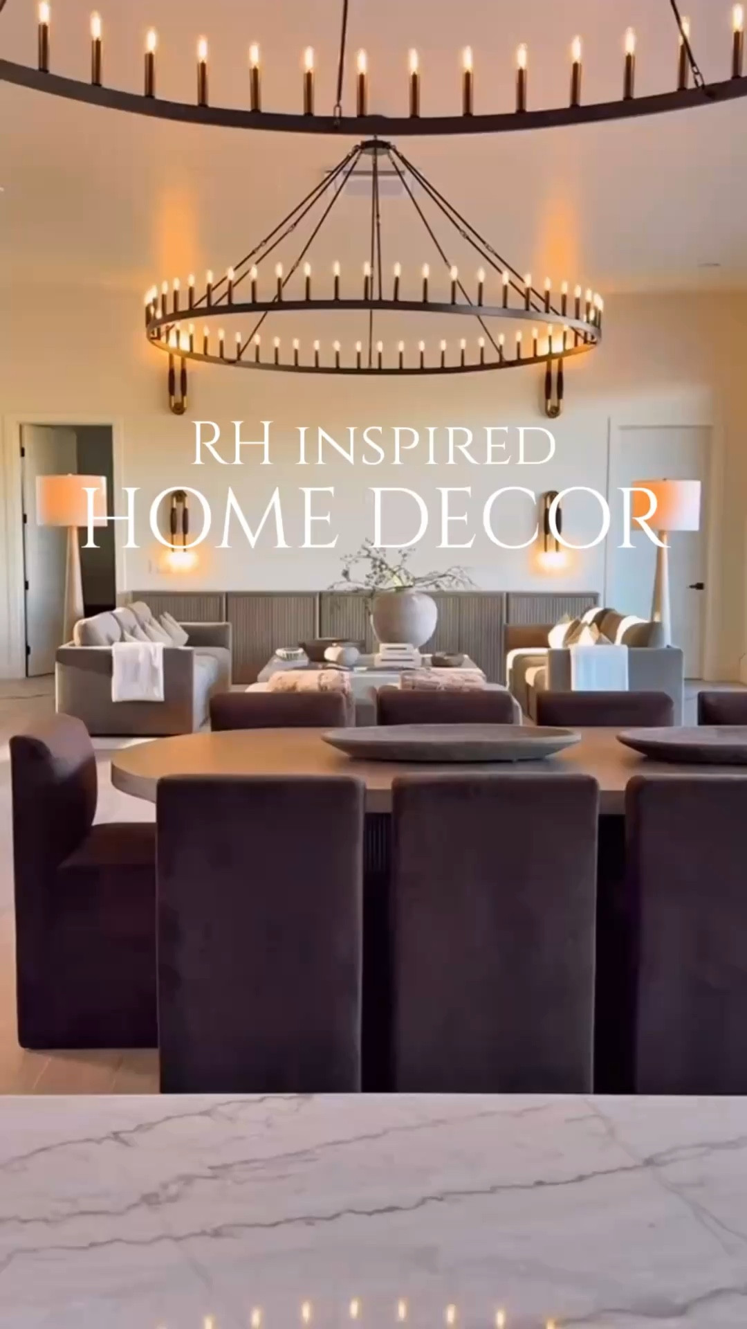 My new home is finally starting to come together after two months of continuous moving and tiring nights. I am finally starting to see my vision come clear! This home is all RH inspired and definitely an exciting style to take on! I love it! 🥰

Rh inspired living room rh inspired bedroom bedroom inspo rh home decor luxe finds on a budget and lighting



#LTKHome