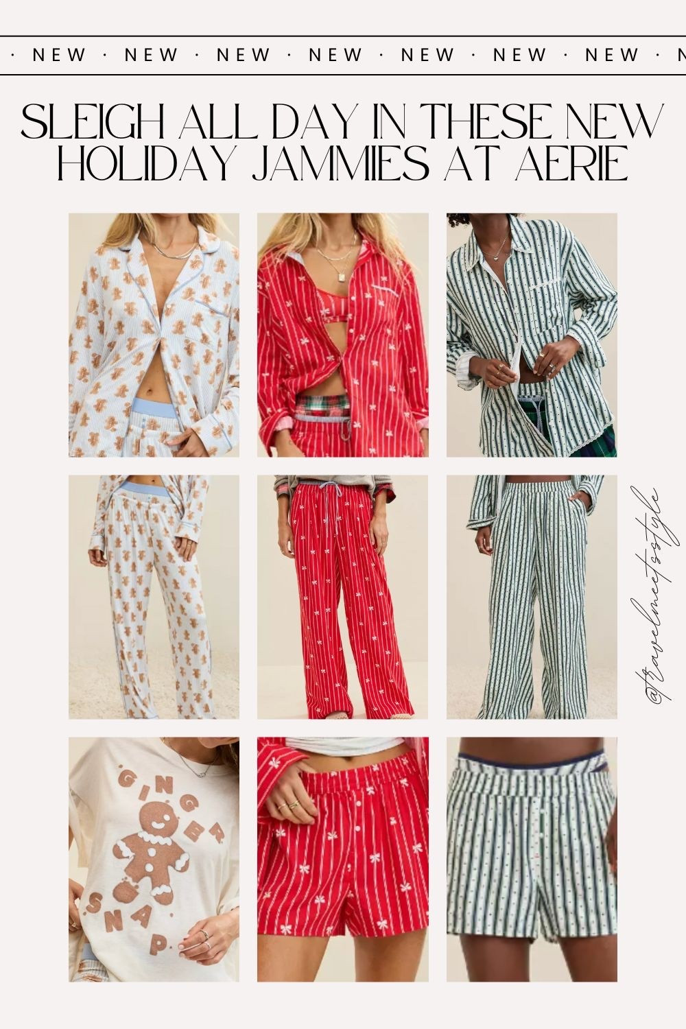 New Christmas pajamas at Aerie 🎄

Christmas jammies, Christmas pjs, holiday pajamas, aerie pajamas 

#LTKStyleTip #LTKHoliday #LTKFindsUnder50
