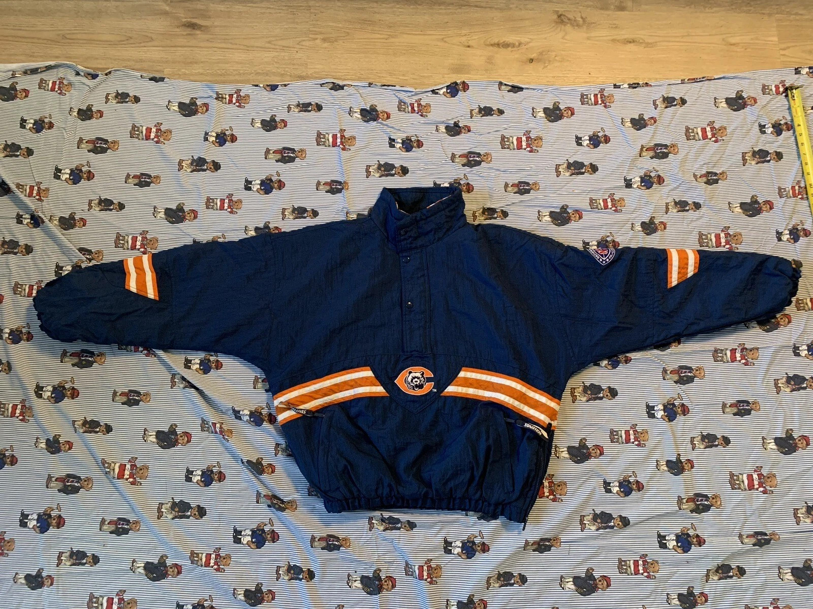 Vintage Starter NFL Chicago Bears Football Puffer Jacket Size Men’s Medium | eBay US