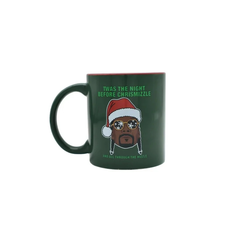 Snoop Dogg Night Before Chrismizzle 12oz Green Ceramic Mug | Walmart (US)