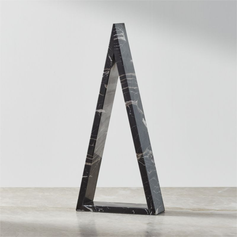 Outline Large Black Marble Tree + Reviews | CB2 | CB2