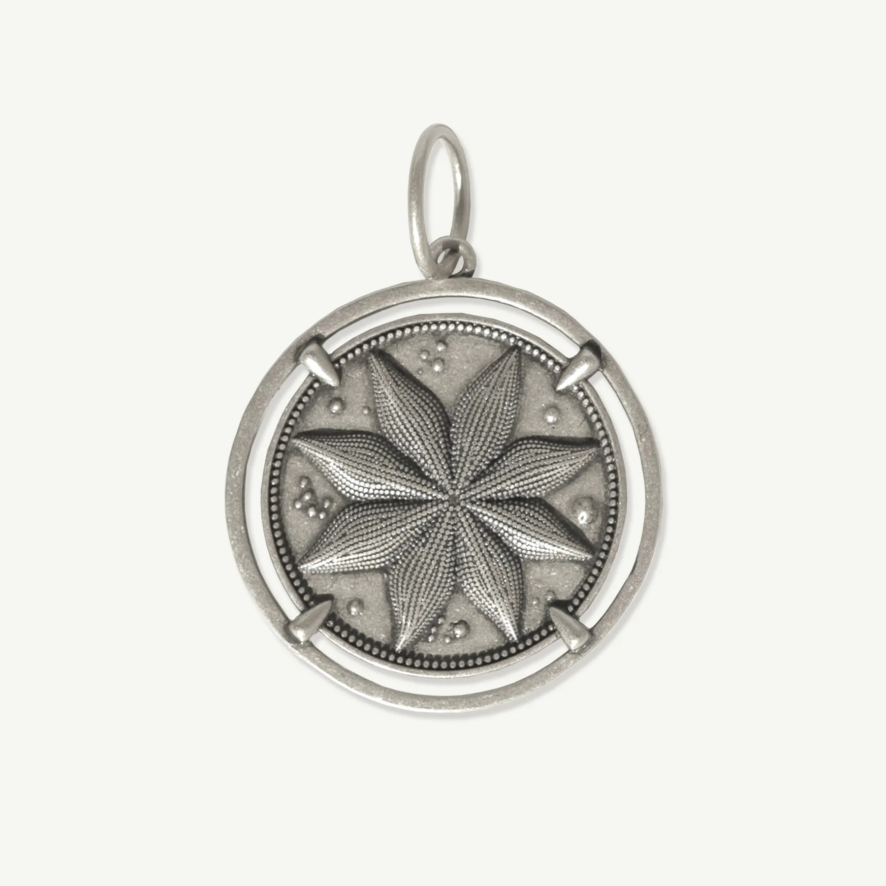 Lacia Pendant Antique Silver | Rahya Jewelry Design
