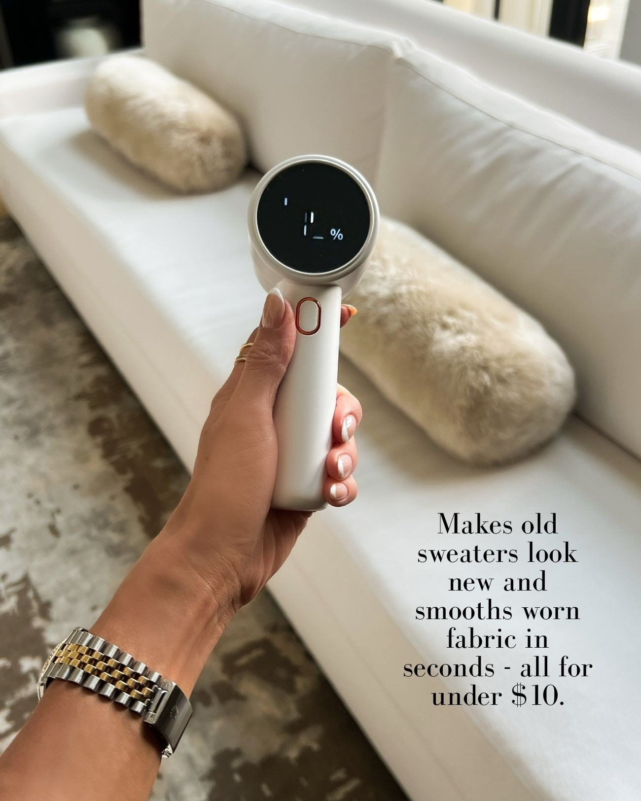 Winter must have from Amazon
Fabric shaver under $10
Great for sweaters, couches / sofas and more 



#LTKFindsUnder100 #LTKHome #LTKFindsUnder50