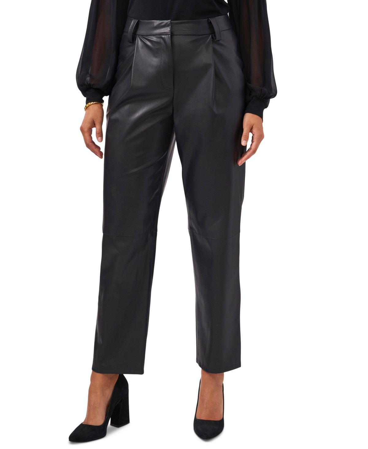 Vince Camuto Faux-Leather Pants | Macys (US)