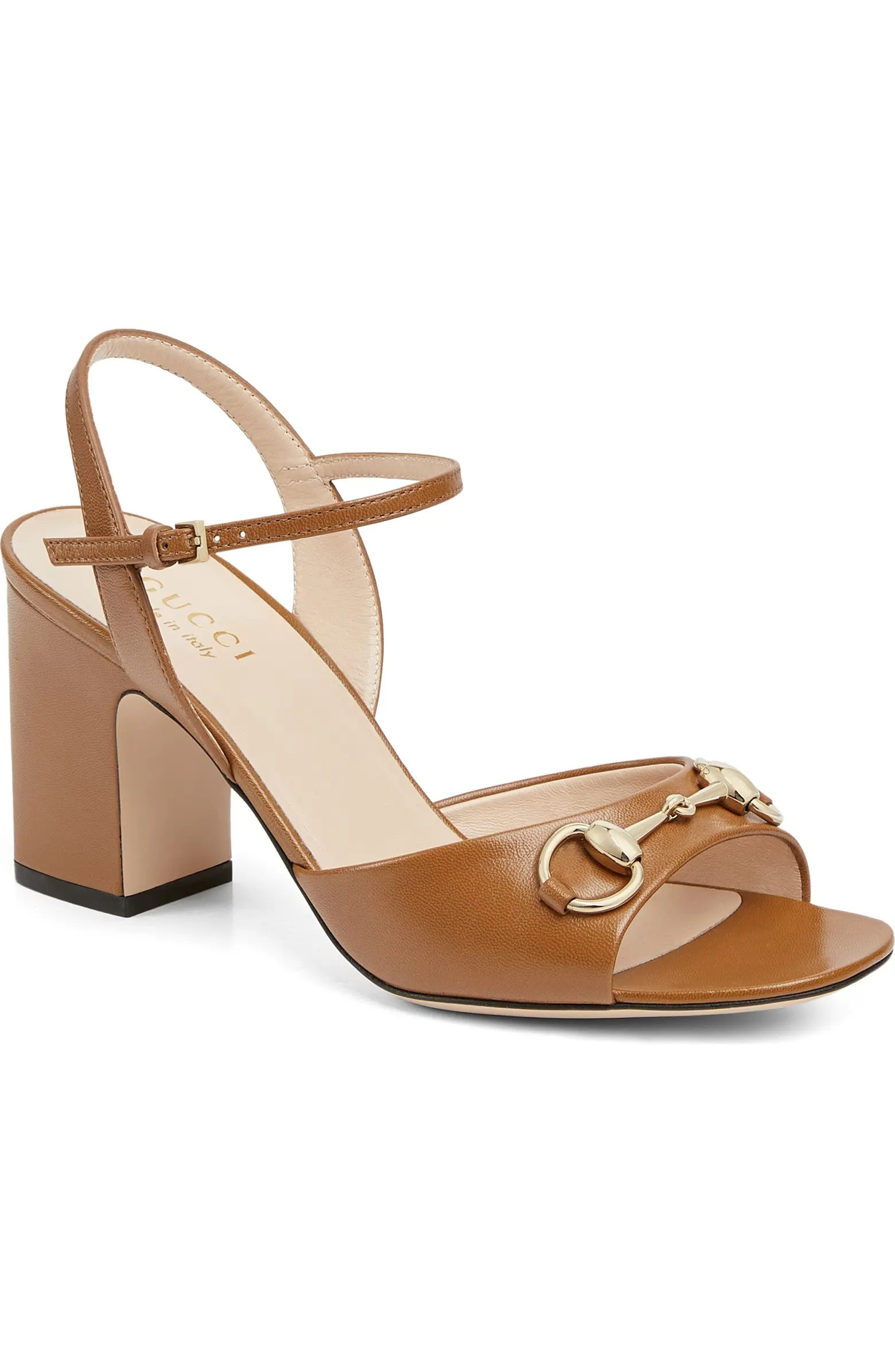 Horsebit Block Heel Sandal (Women) | Nordstrom