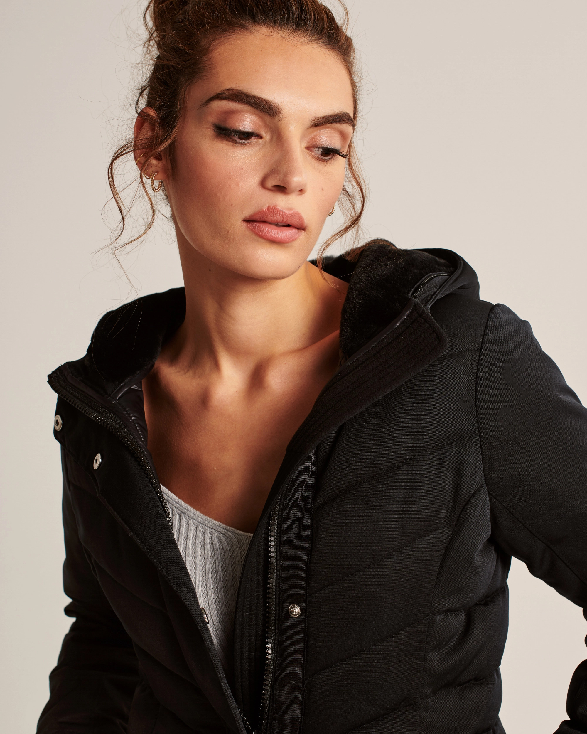 Ultra Tech Quilted Parka | Abercrombie & Fitch (US)