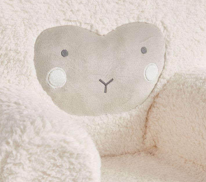 My First Anywhere Chair®, Cozy Ivory Lamb | Pottery Barn Kids