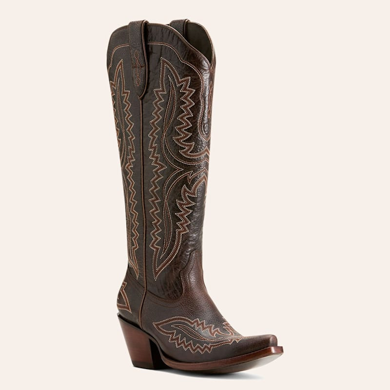 Ariat Women’s Casanova Rich Chocolate Snip Toe Tall Cowboy Boots | Cavender's