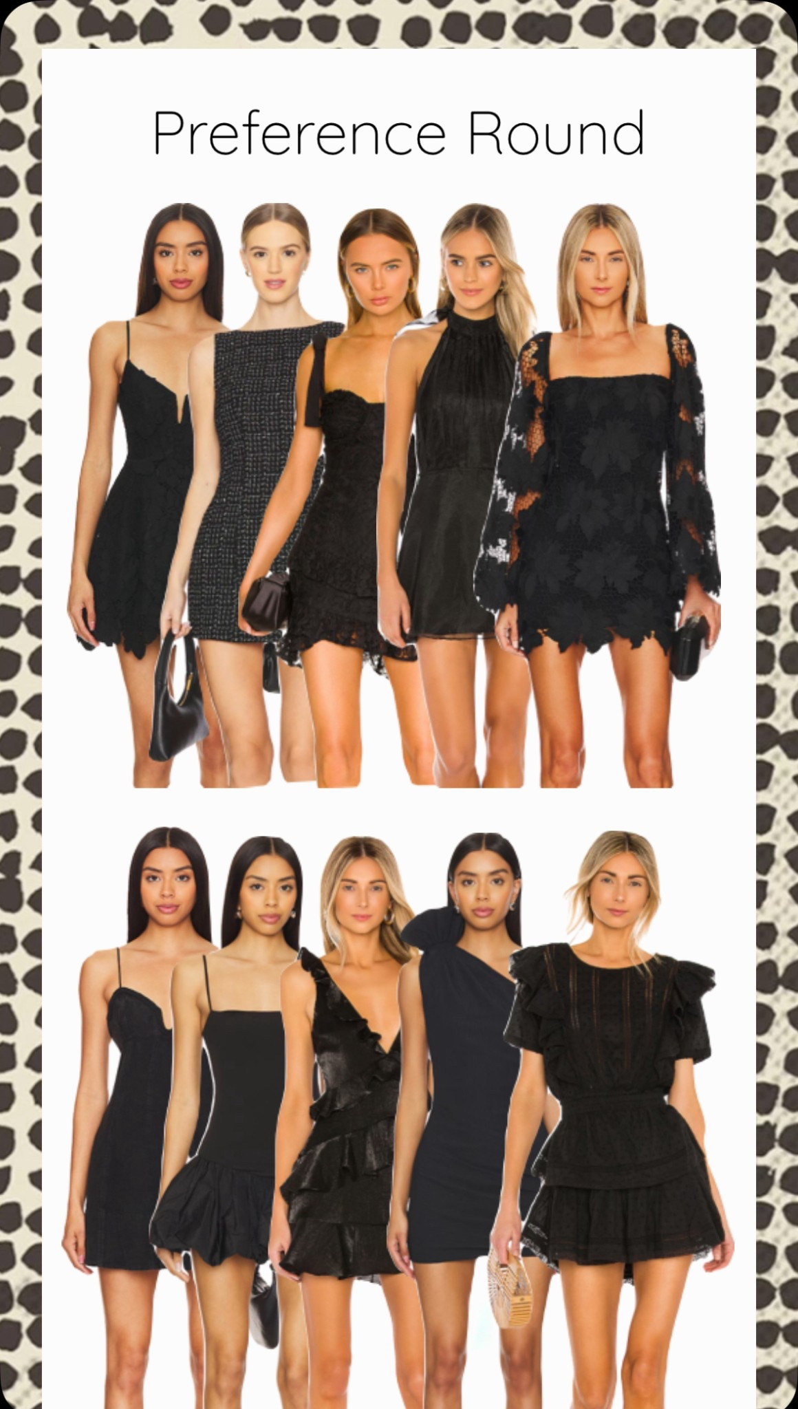 More pref round black dresses!!! #rush #sorority #sororityrecruitment

#LTKSummerEdit #LTKStyleTip