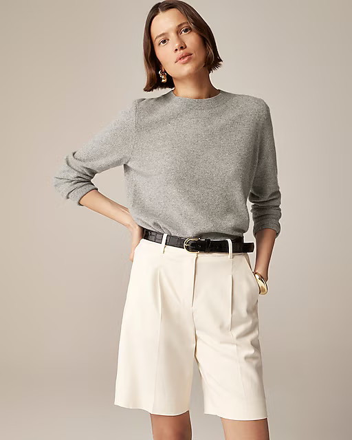 Cashmere classic-fit crewneck sweater | J. Crew US