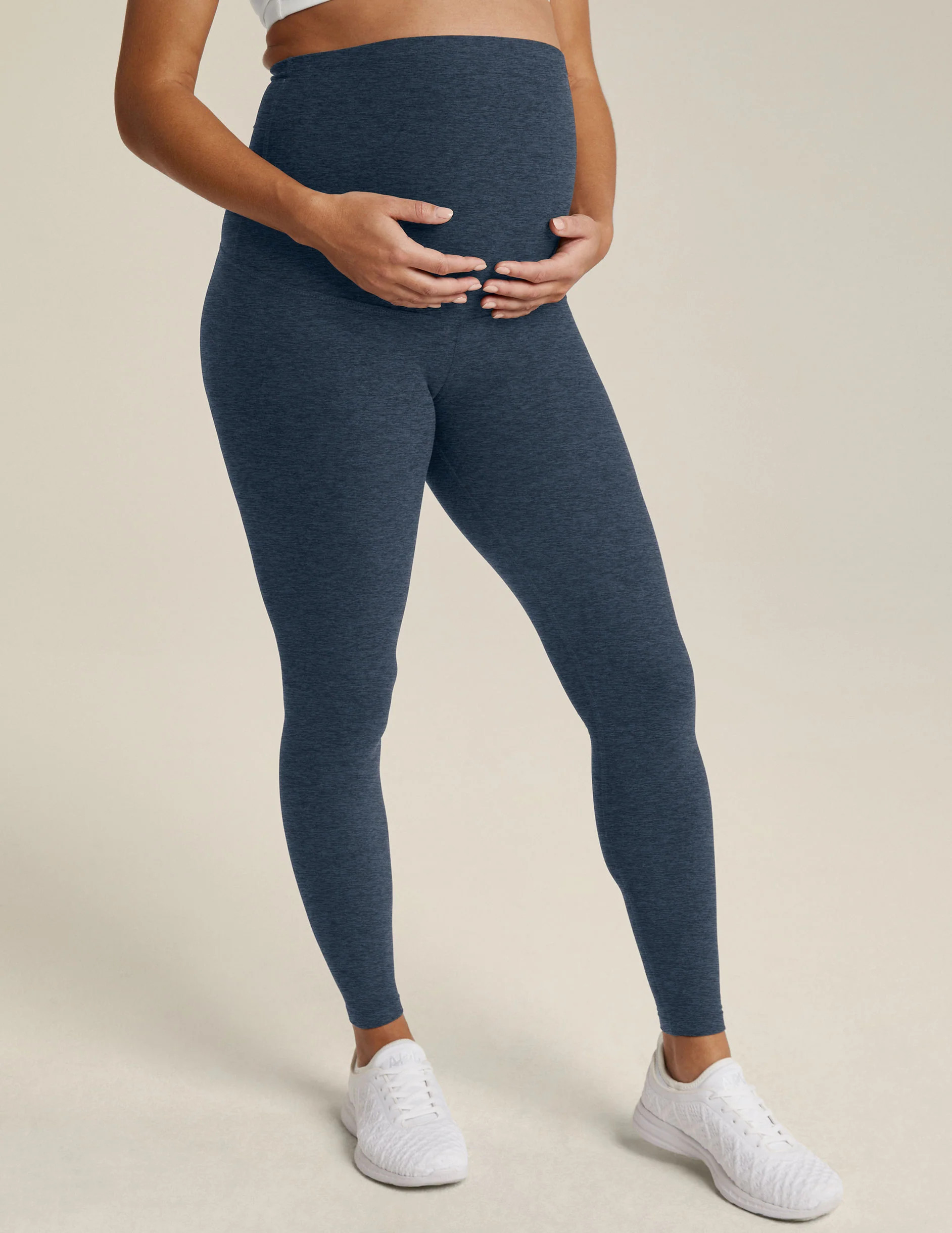 Spacedye Love the Bump Midi Maternity Legging | Beyond Yoga | Beyond Yoga