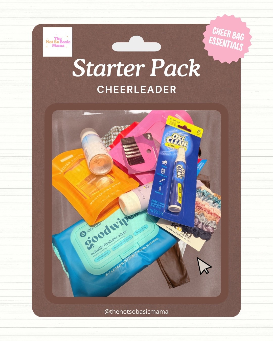Cheerleader Bag Essentials for the Season ✨
My daughter is cheering this year and they practice every single day, so I stocked up on everything she’ll want to keep in her cheer bag. These are practical, mom-approved must-haves — and they also make the perfect holiday gifts for any cheerleader in your life. 🎀📣

From hydration to hair fixes, comfort items to emergency must-haves… these are the little things that make her feel prepared and confident at every practice and game.

Tap to shop the essentials every cheerleader needs this season!
Perfect for:
🎁 Holiday gifting
📣 Cheer tryouts + game days
👜 Practice bag restocks
💗 Moms of busy cheer girls#LTKMomFinds #CheerBagEssentials #CheerMom #CheerleaderGifts #HolidayGiftGuide #CheerPracticeMustHaves #KidsSportsEssentials #BagRestock #MomLifeFavorites #PracticeBagEssentials 

#LTKGiftGuide #LTKActive #LTKFindsUnder50