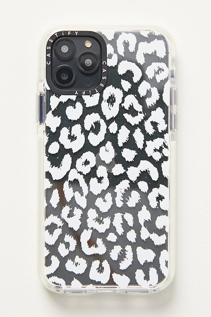 Casetify White Leopard iPhone Case | Anthropologie (US)