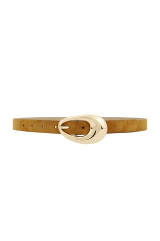 petit moments Molten Belt in Camel Suede & Gold from Revolve.com | Revolve Clothing (Global)