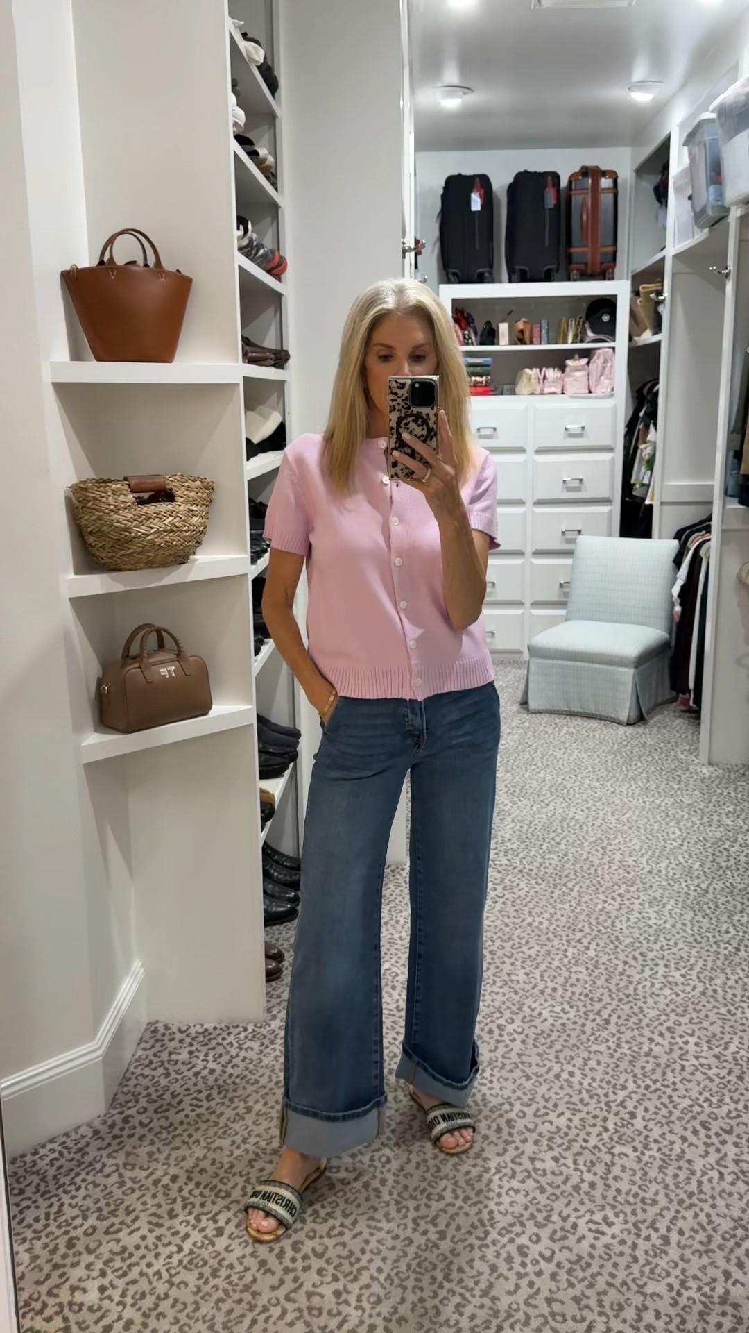 Short sleeve sweater - S; comes in lots of colors. Jeans fit TTS 

#LTKFindsUnder100 #LTKStyleTip #LTKOver40